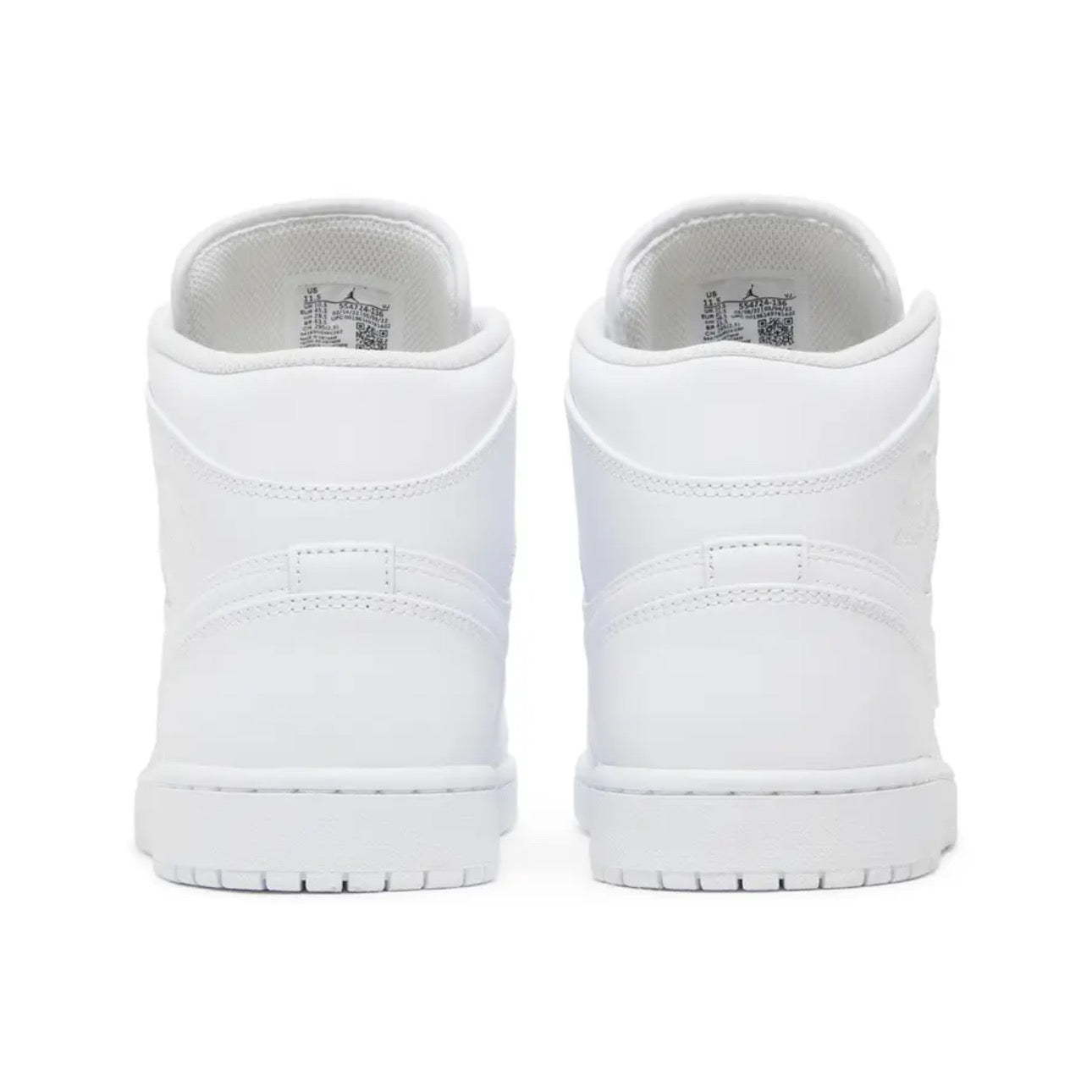 Air Jordan 1 Mid 'Triple White'