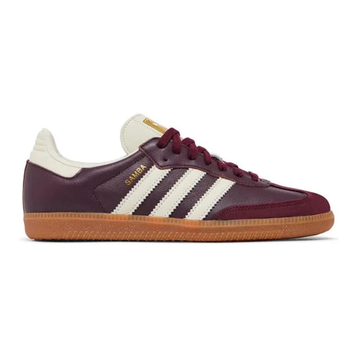 adidas Samba OG Maroon 'Gold Metallic'