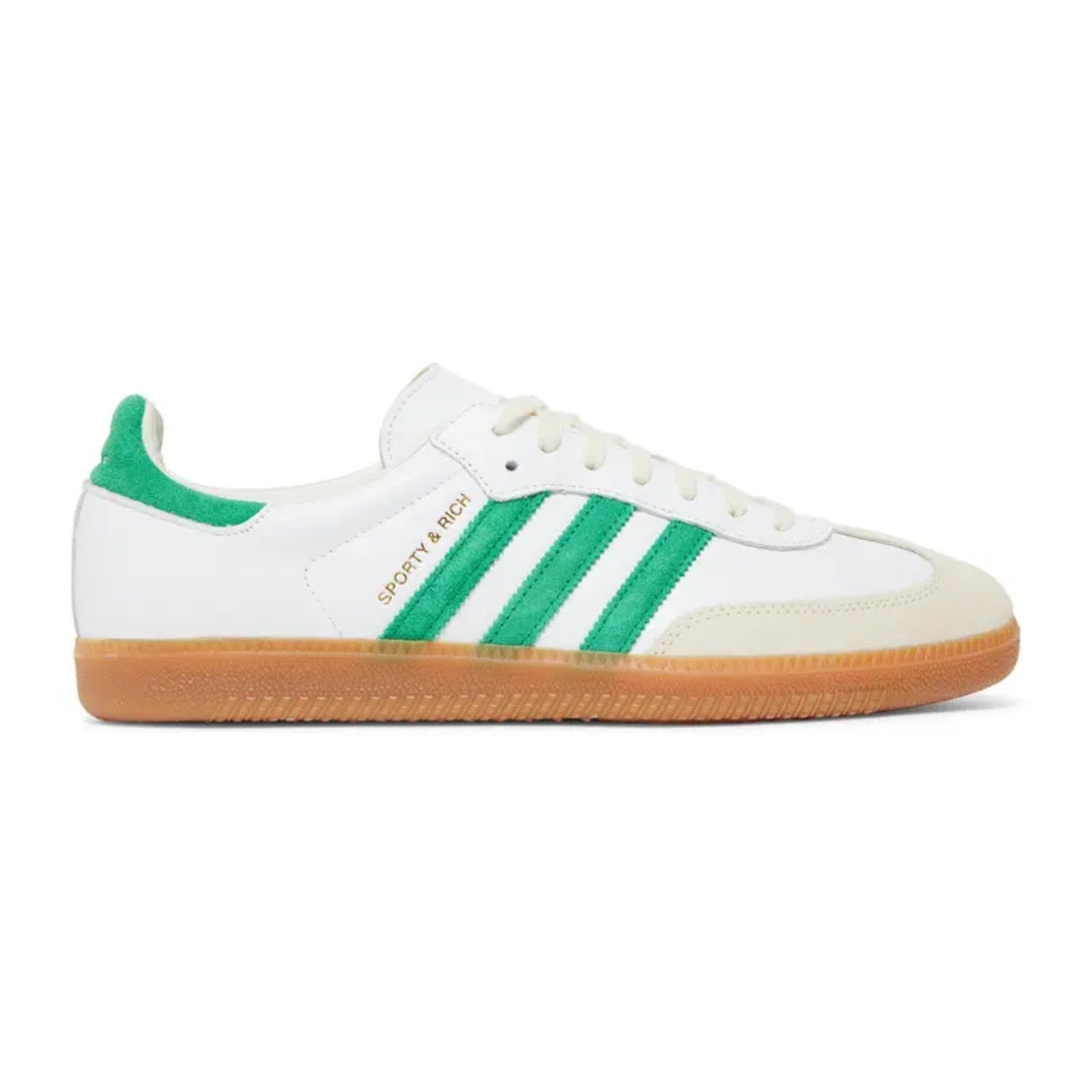 Sporty & Rich x adidas Samba OG 'White Green'