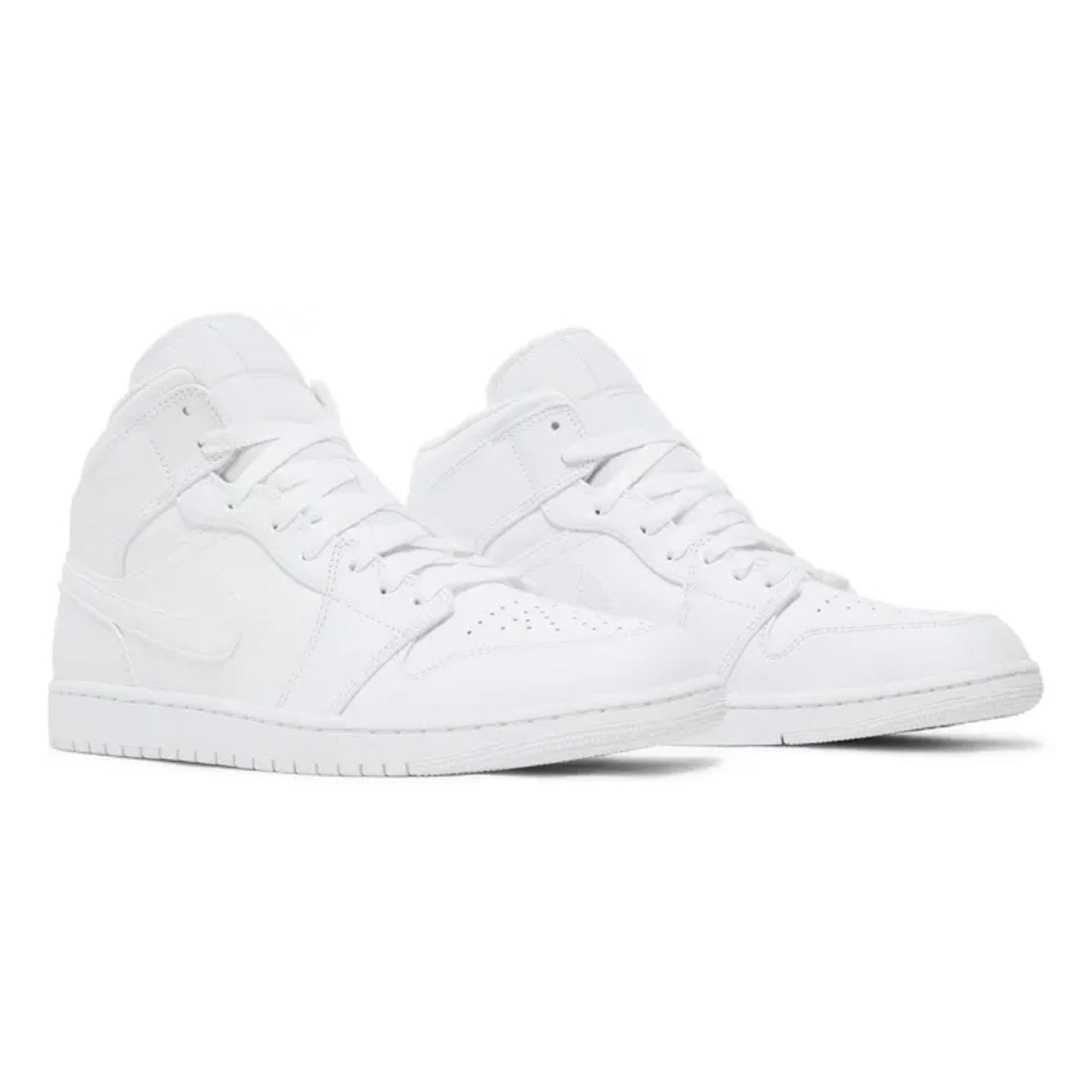 Air Jordan 1 Mid 'Triple White'