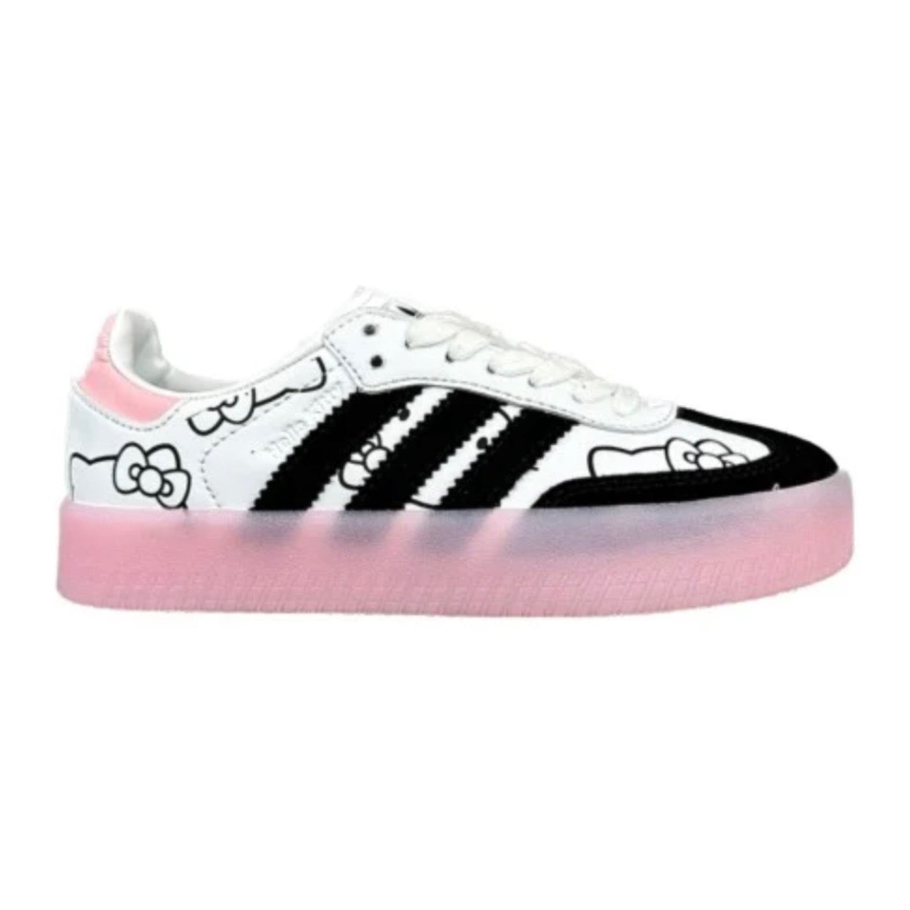 Hello Kitty x adidas Wmns Sambae 'White Black Clear Pink'