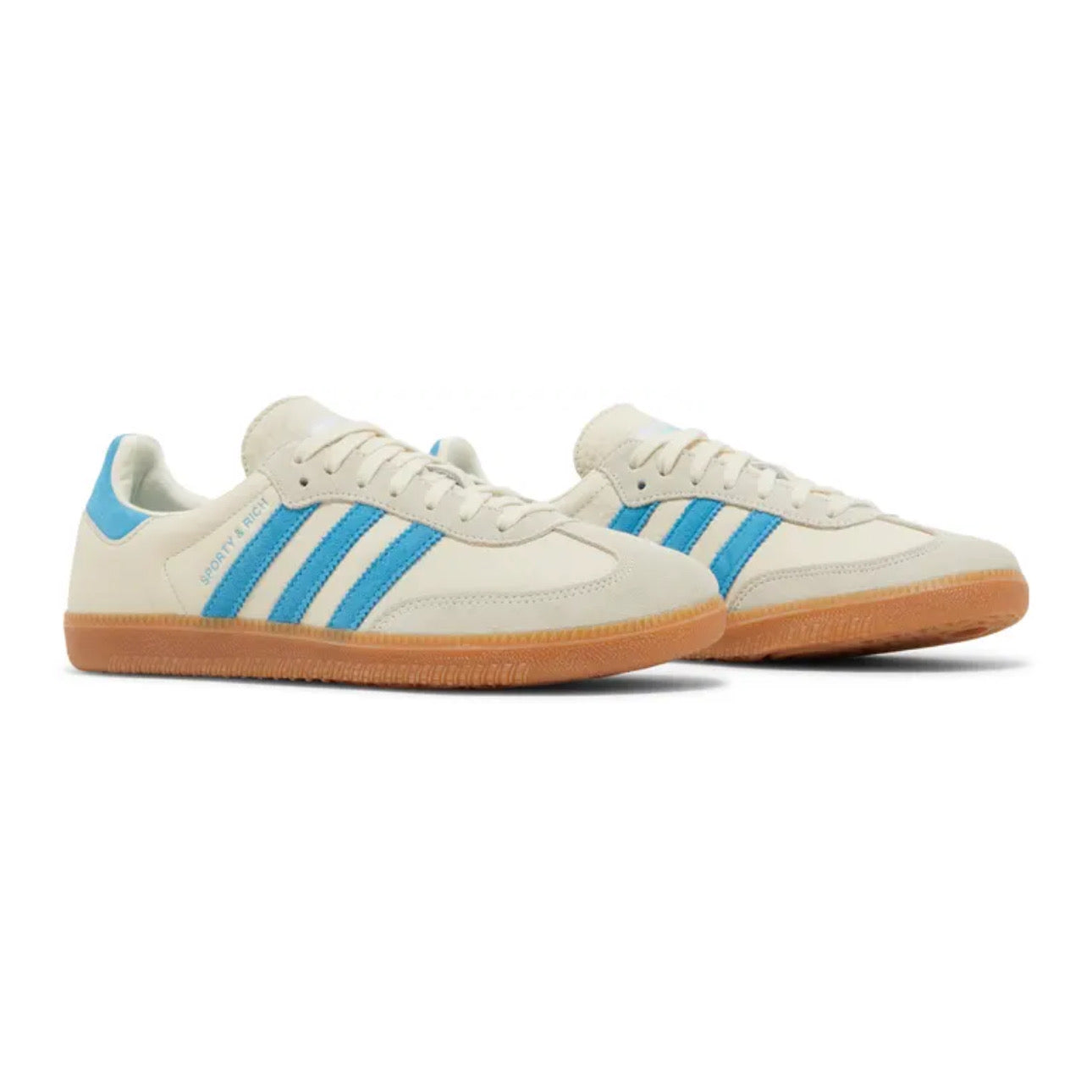 Sporty & Rich x adidas Samba OG 'Cream Blue'