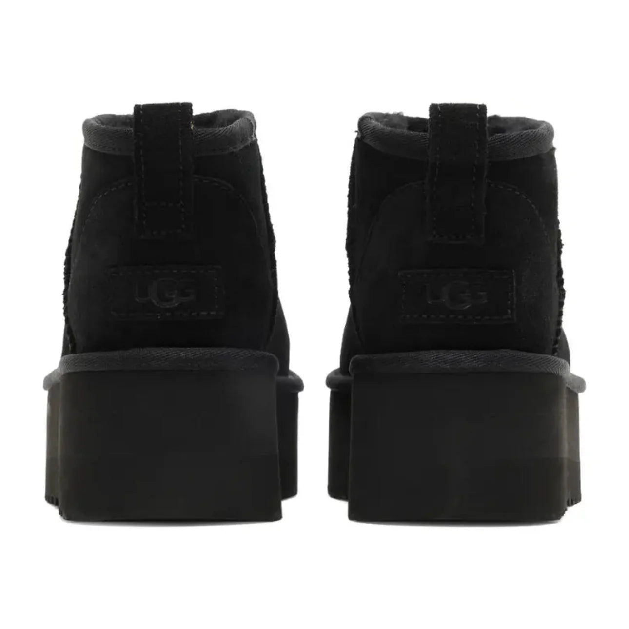 UGG Classic Ultra Mini Platform Black- Chestnut