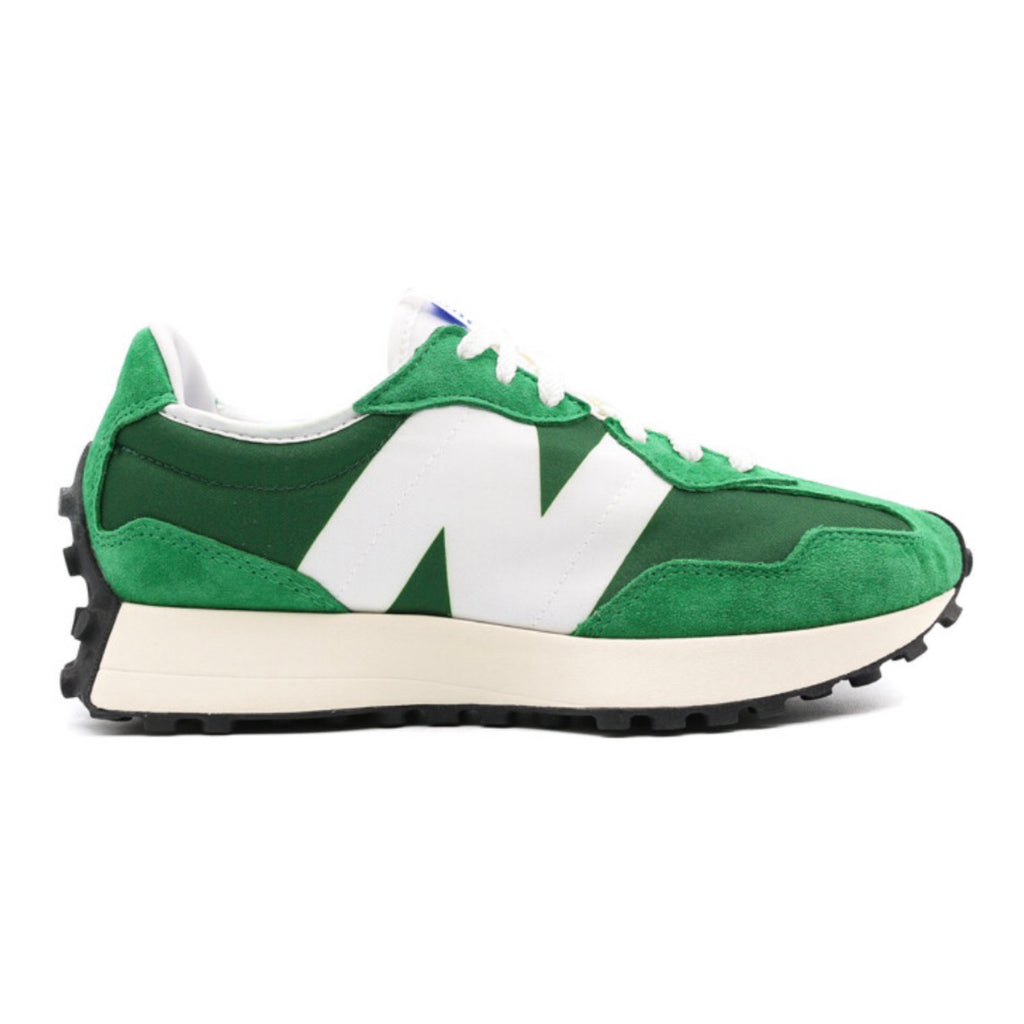 new balance 327 varsity green