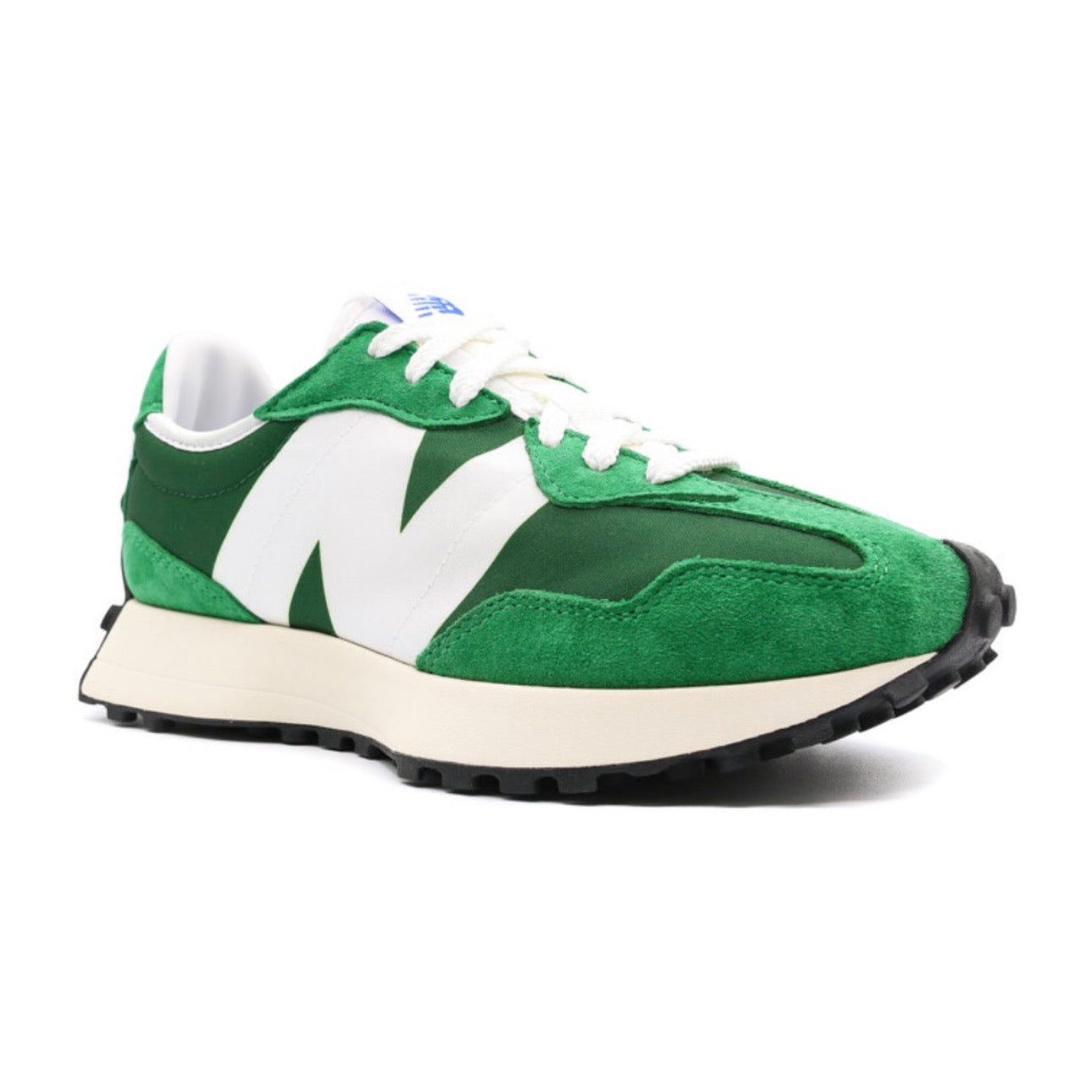 new balance 327 varsity green