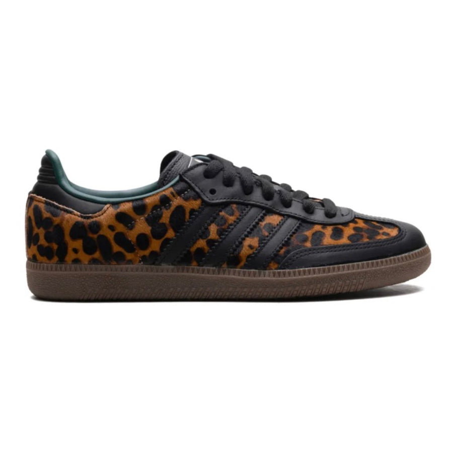 Adidas Samba OG Black Green Leopard