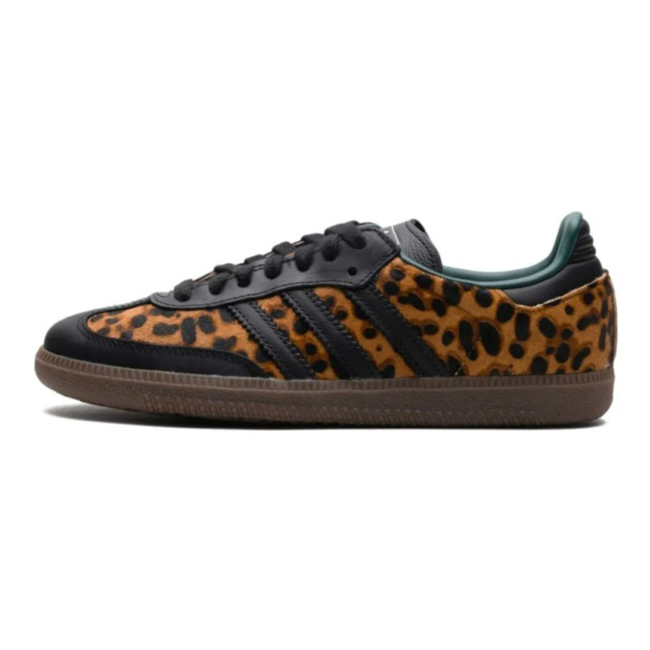 Adidas Samba OG Black Green Leopard