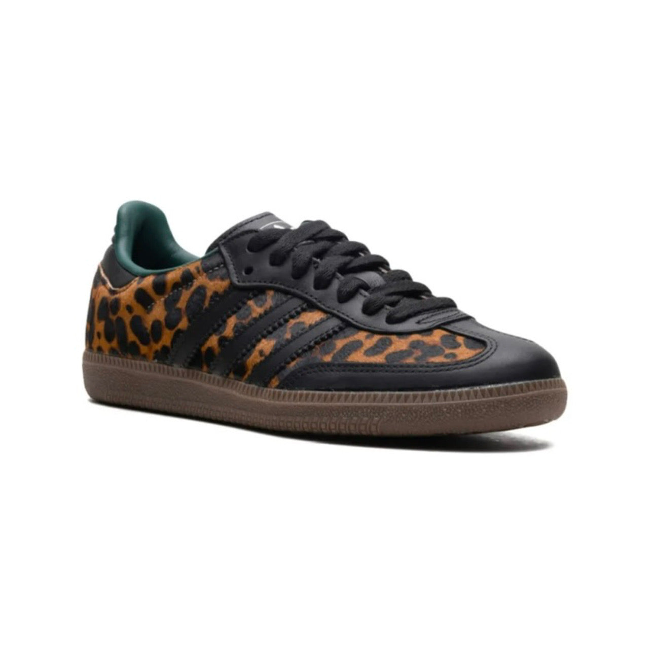 Adidas Samba OG Black Green Leopard