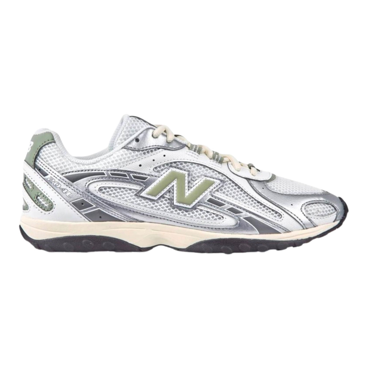 New Balance 204L 'Silver Metallic Sage Green'