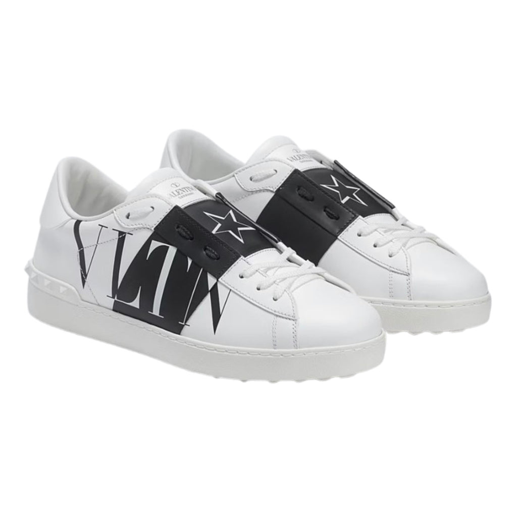 Valentino Garavani VLTN Open Sneaker White & Black