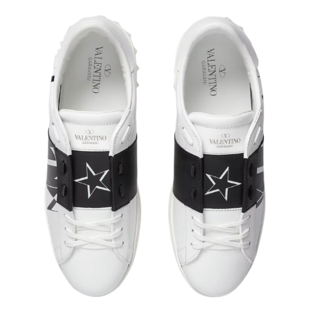 Valentino Garavani VLTN Open Sneaker White & Black