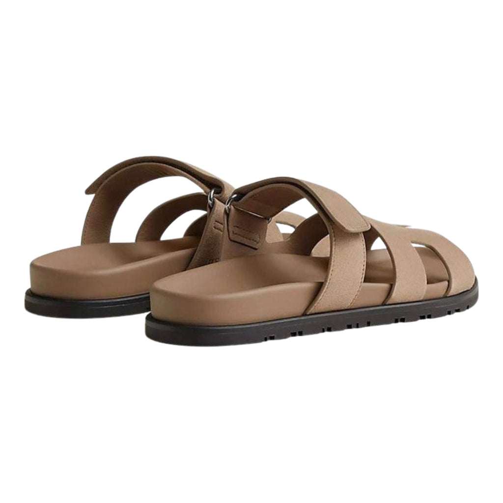 Hermes Chypre Sandal – Naturel Calfskin Leather