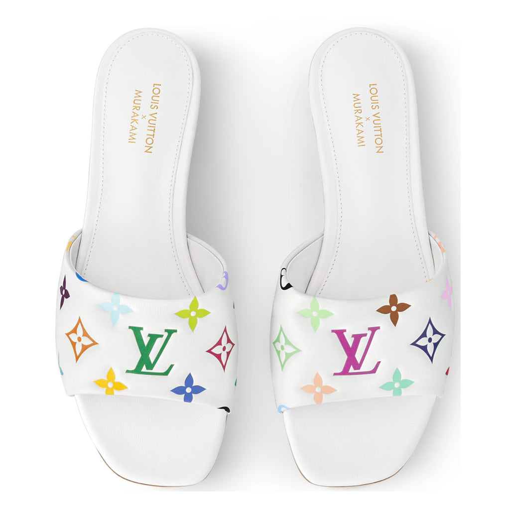 Louis Vuitton 6AM Flat Mules
Takashi Murakami White