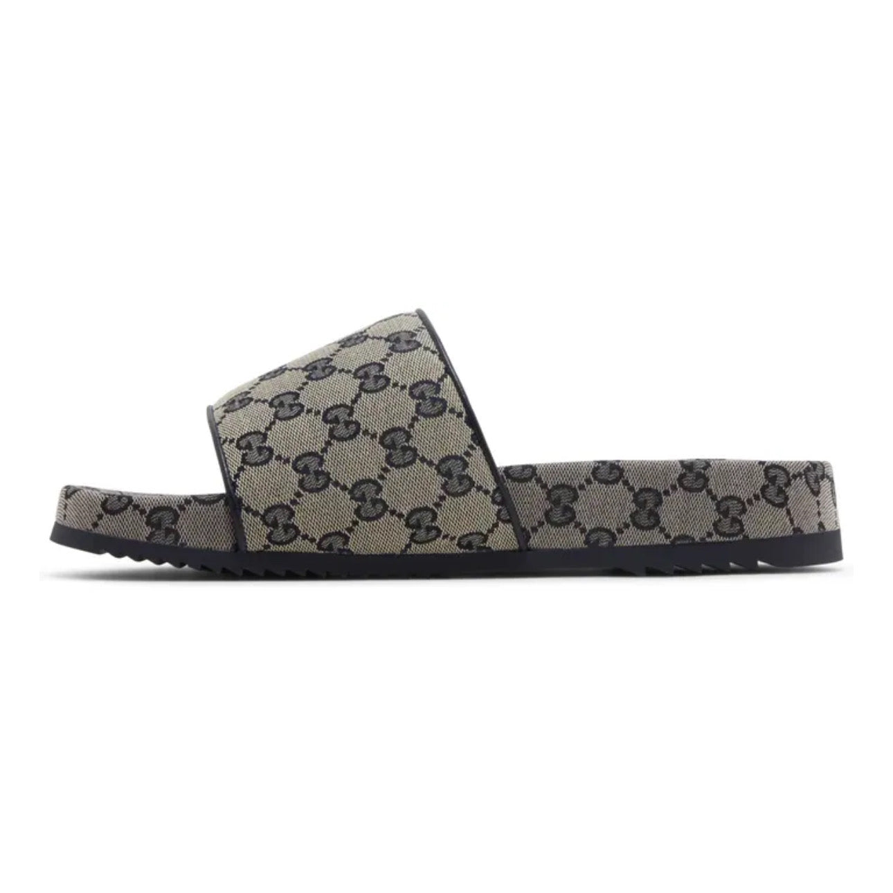 Gucci GG Slide Sandal 'Beige Blue Monogram'