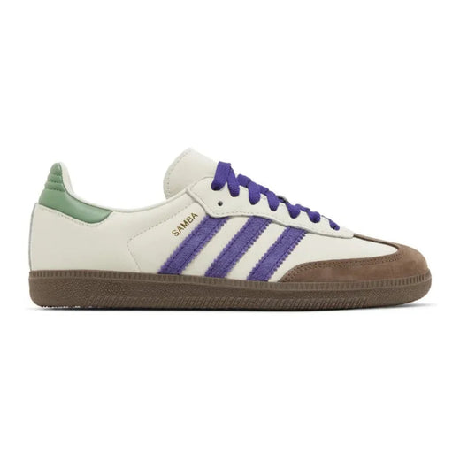 adidas Samba OG 'Off White Core Purple Green Brown'