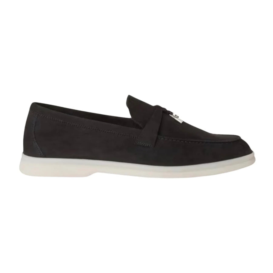 Loro Piana Summer Charms Walk Loafer 'Black'