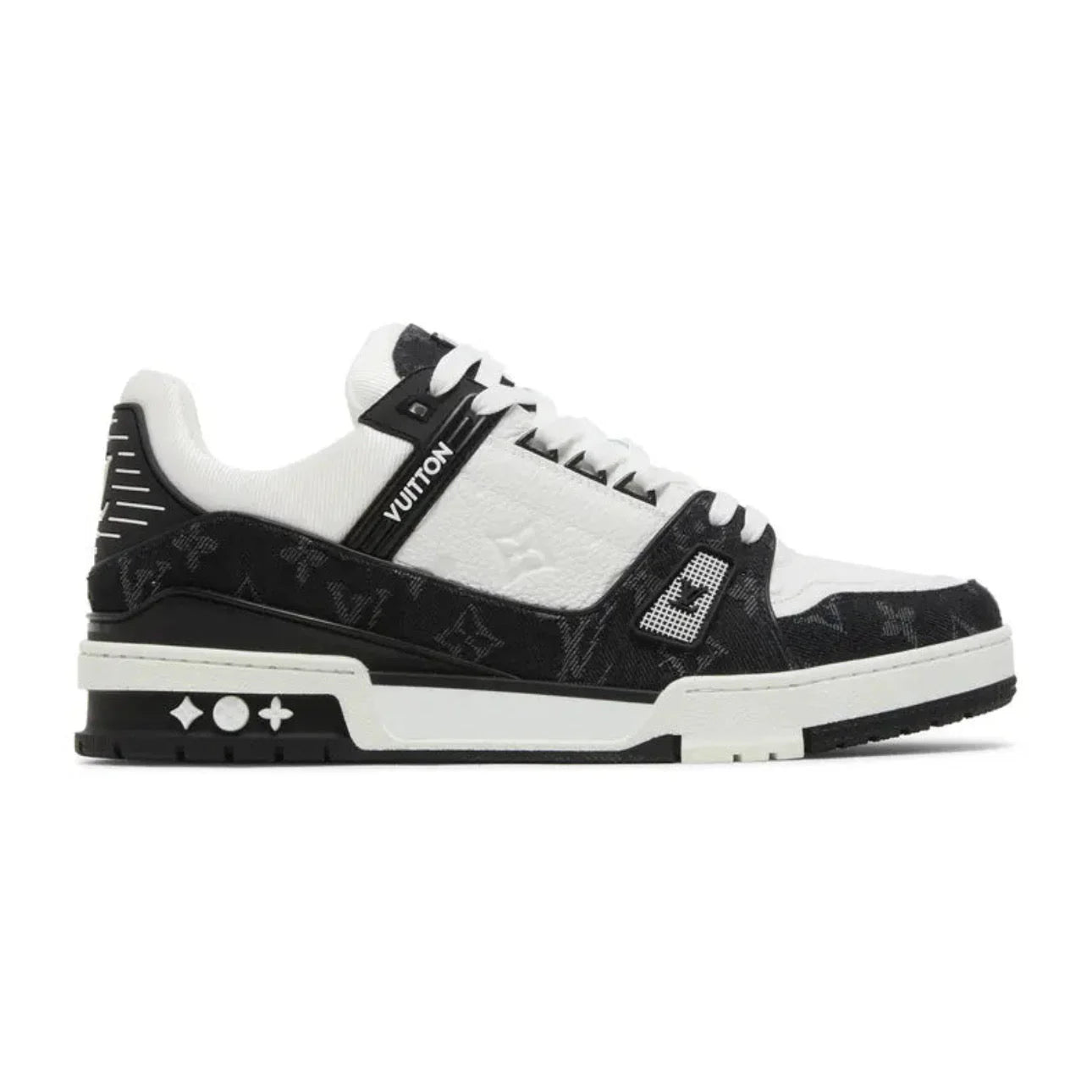 Louis Vuitton Trainer 'Black Monogram Denim'