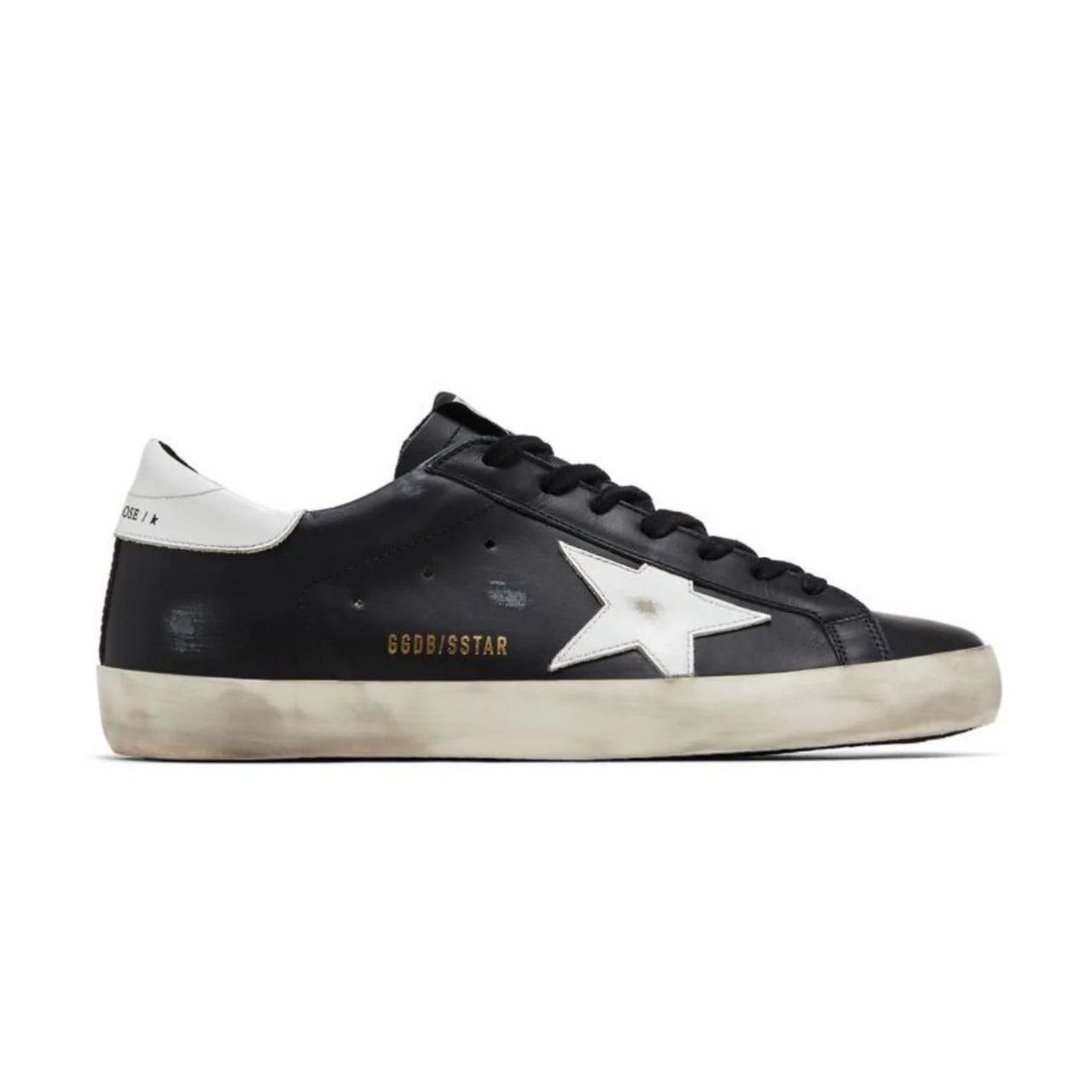 Golden Goose Super-Star Black White