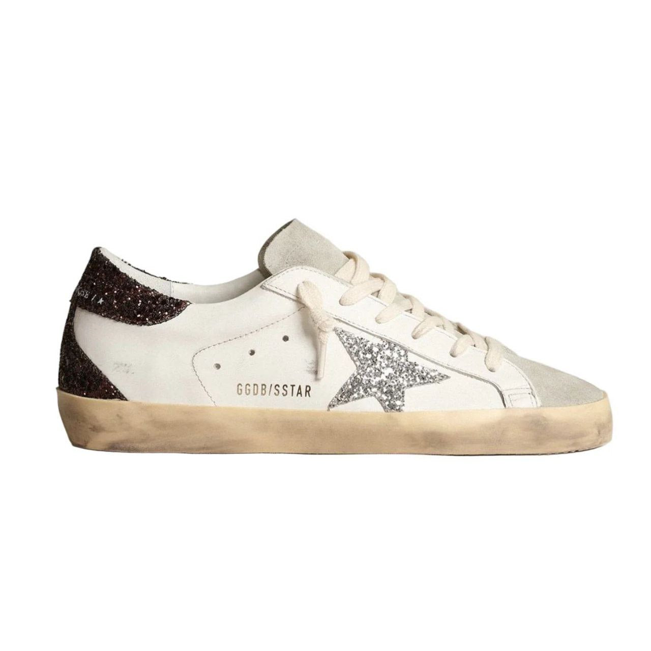 Golden Goose Super-Star – White Gold