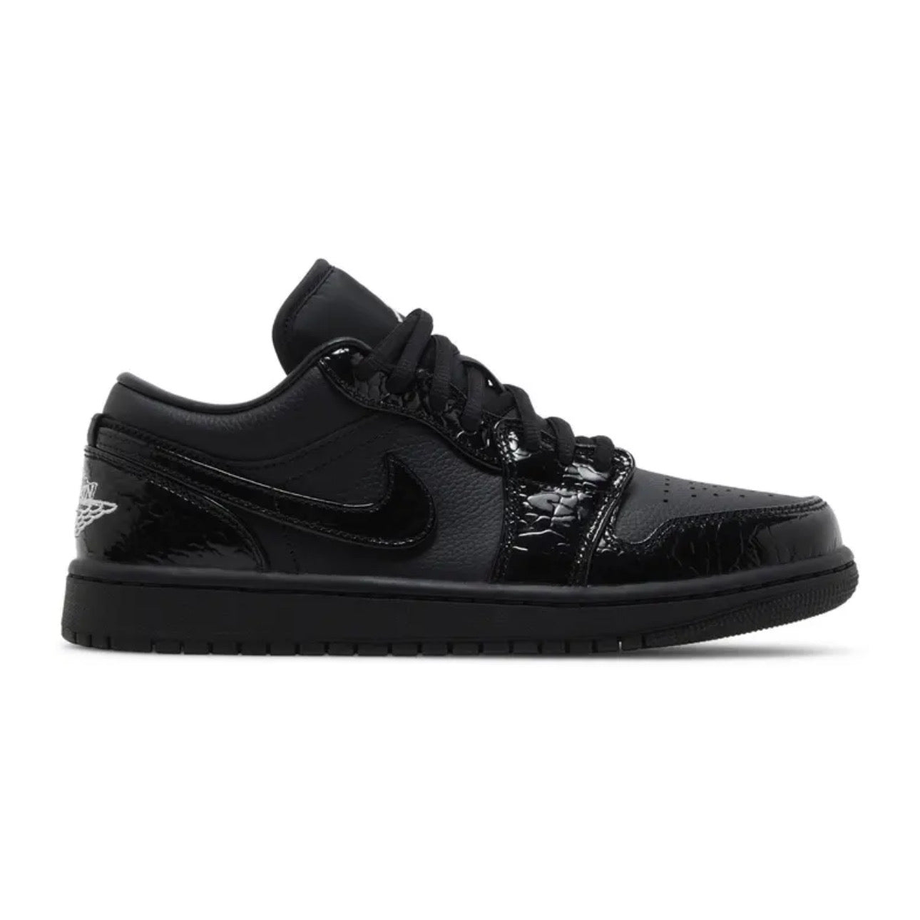 Air Jordan 1 Low SE 'Black Croc'