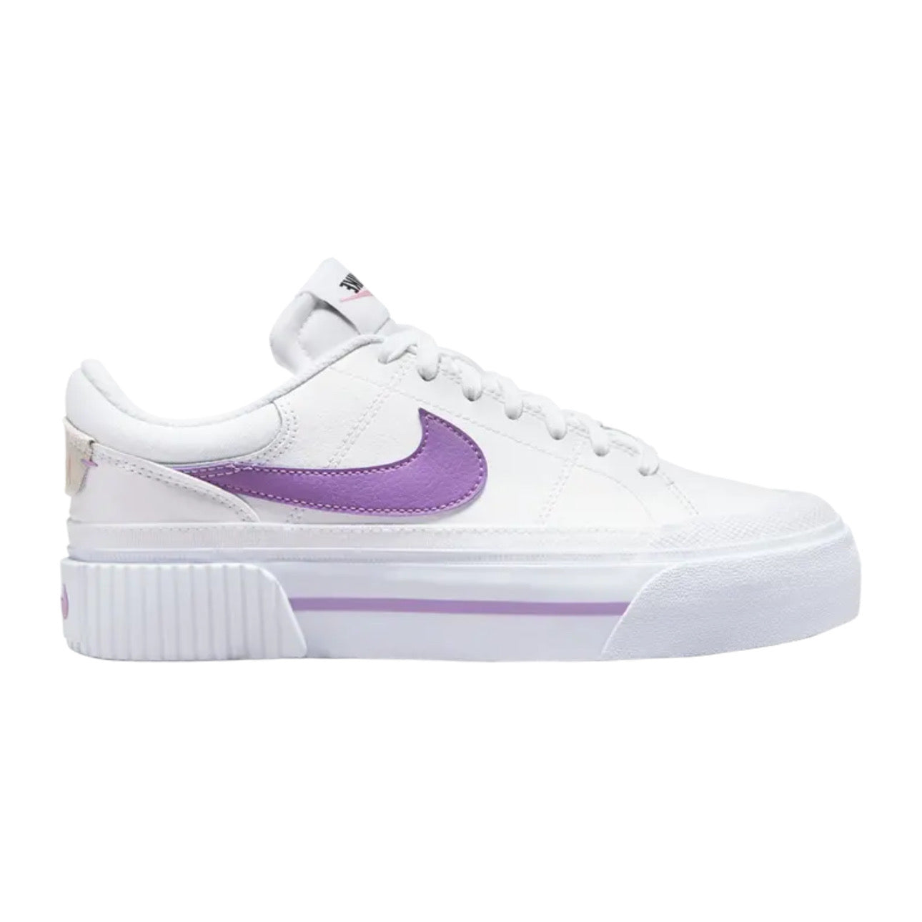 Nike Wmns Court Legacy Lift 'White Rush Fuchsia'