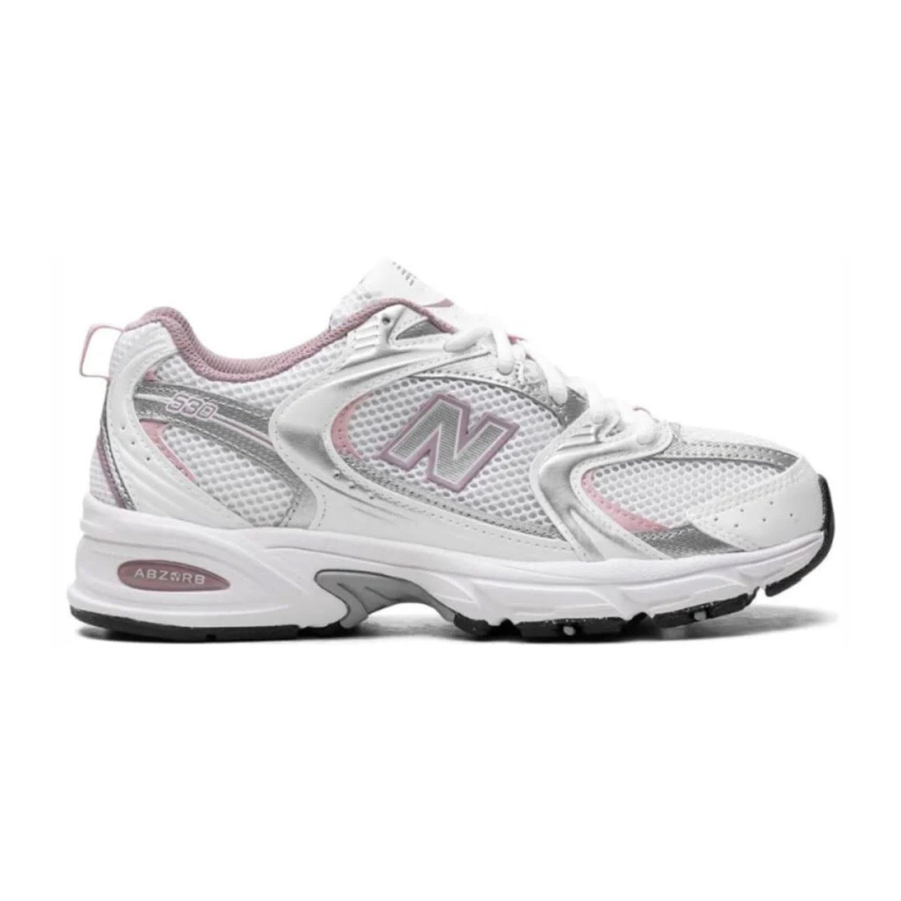 New Balance 530 White/Silver Metallic