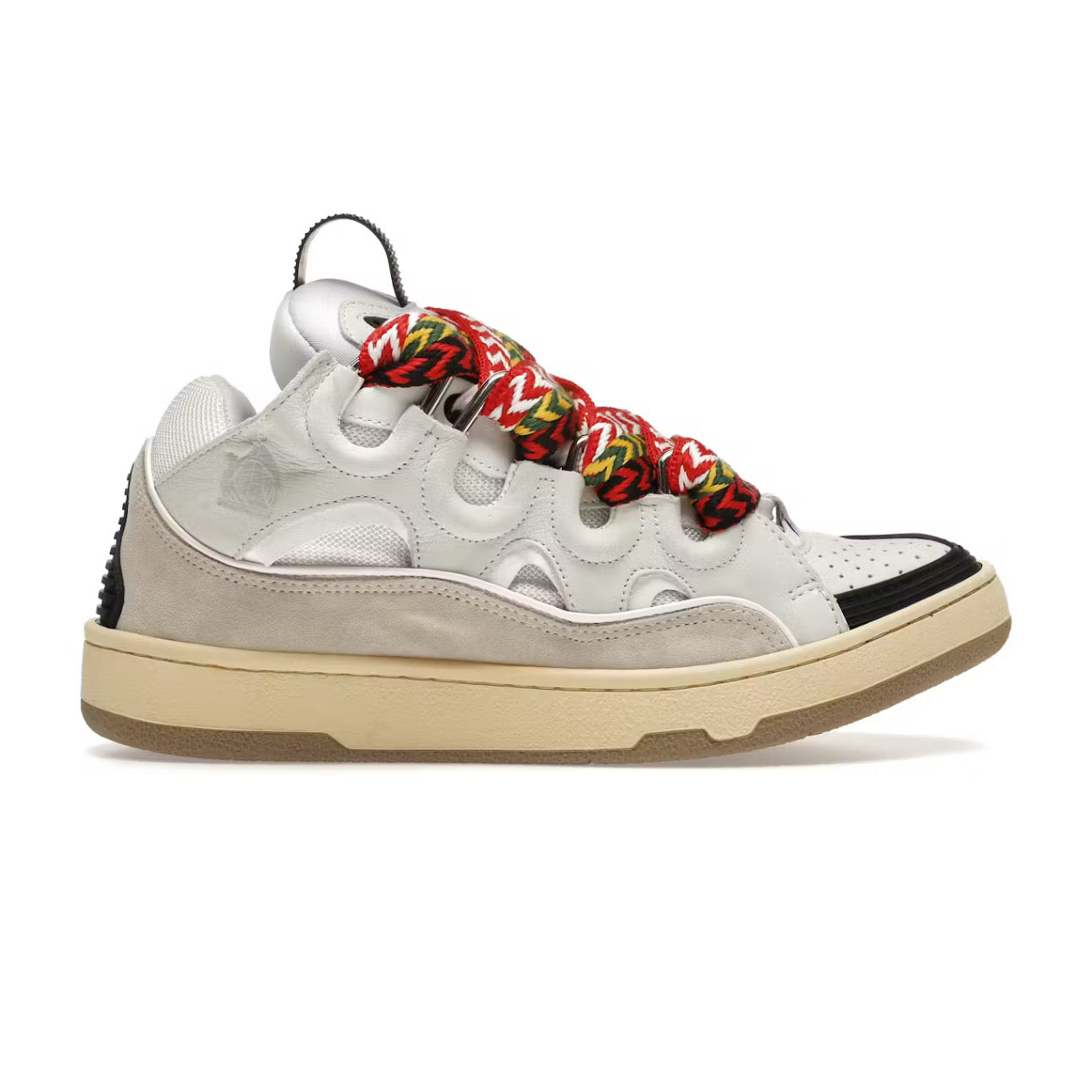 Lanvin Leather Curb White Ivory