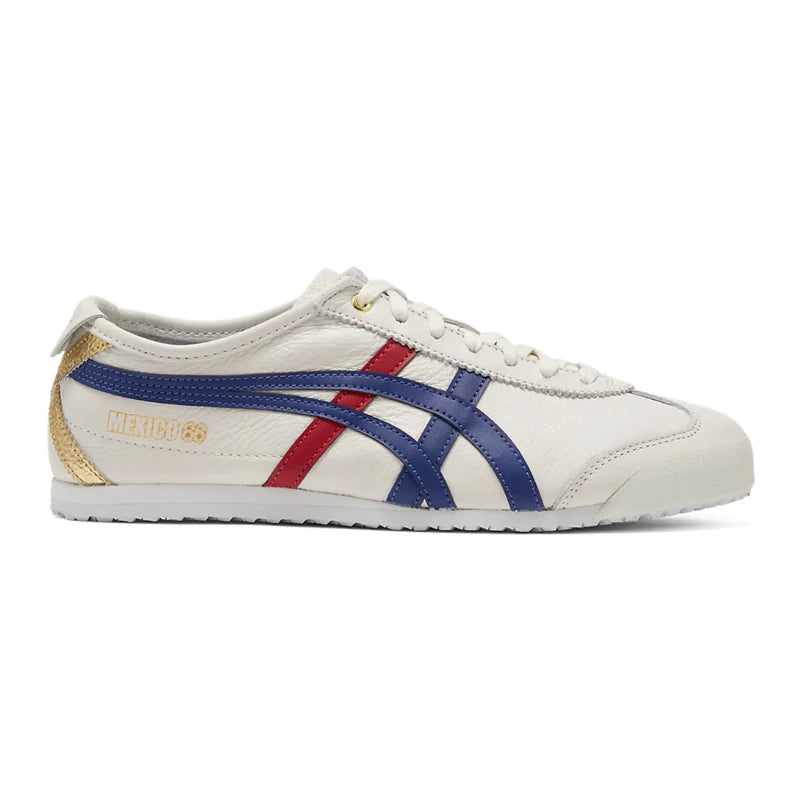 Onitsuka Tiger Mexico 66 – White Dark Blue Red Gold