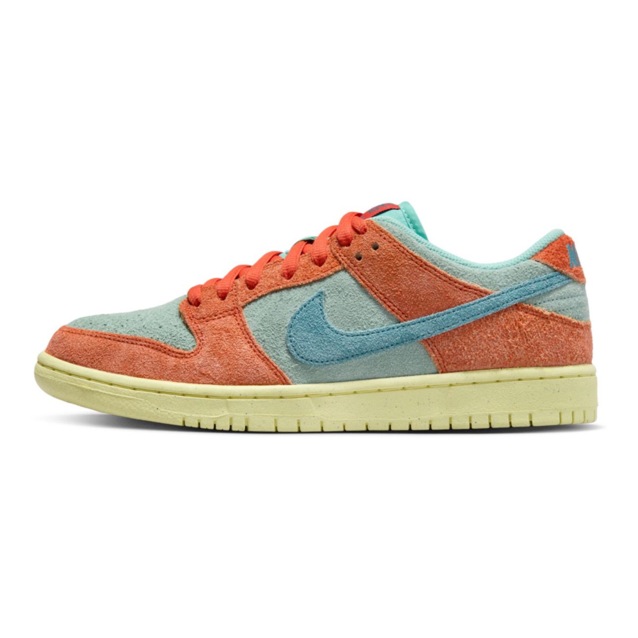 Nike SB Dunk Low Pro Orange Emerald Rise