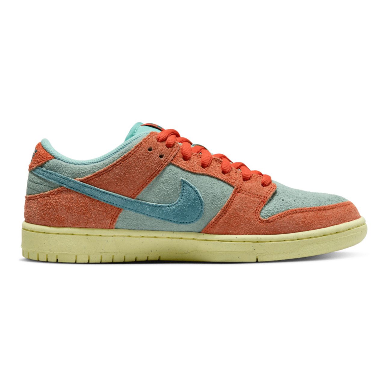 Nike SB Dunk Low Pro Orange Emerald Rise