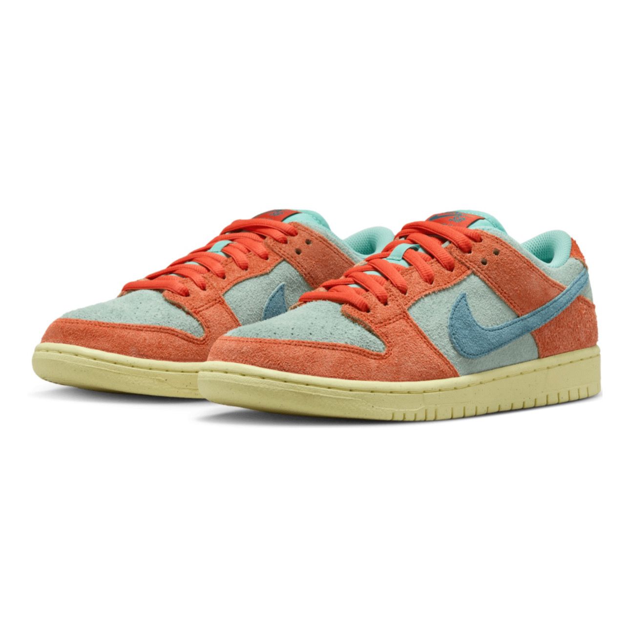 Nike SB Dunk Low Pro Orange Emerald Rise