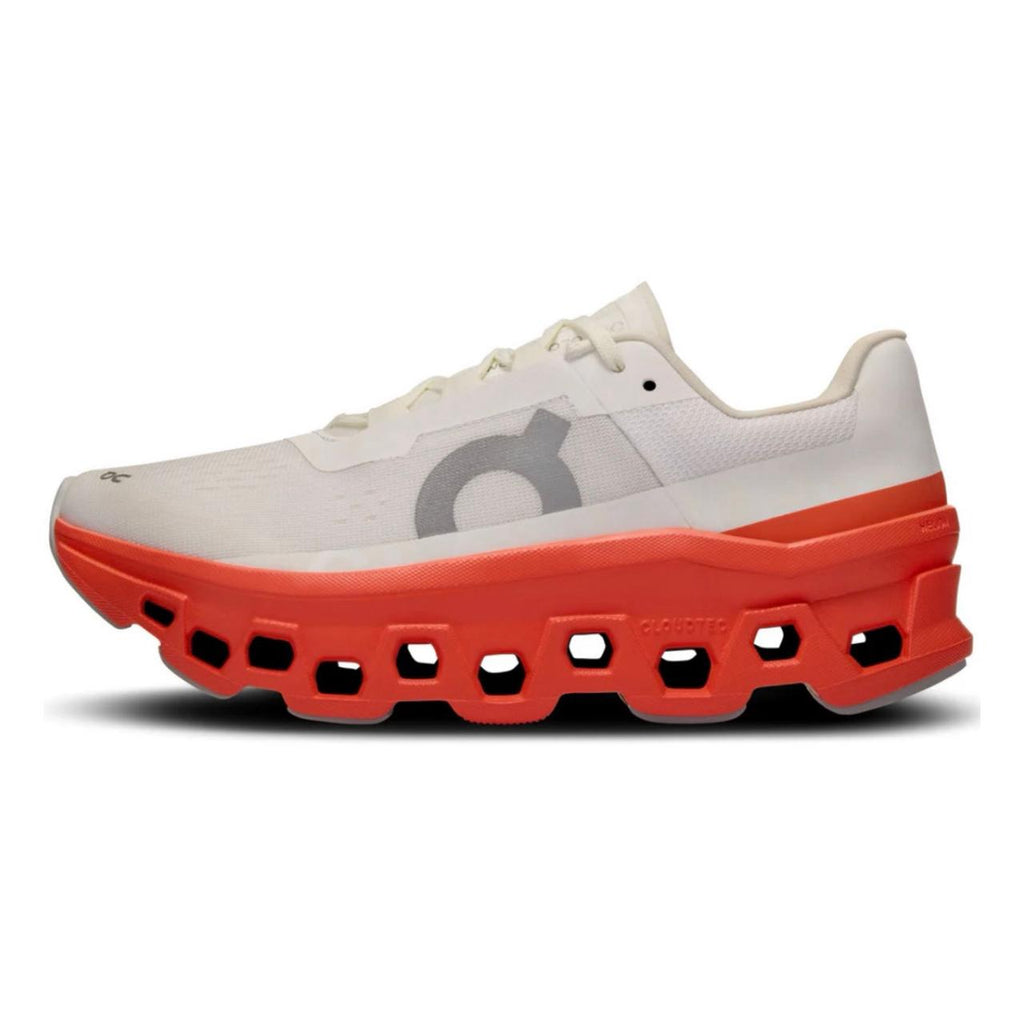 On Cloudmonster White Flame