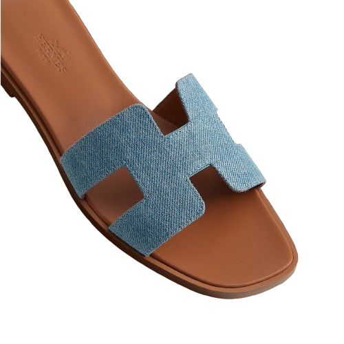 Hermes Oran Sandal Rose/Cancan