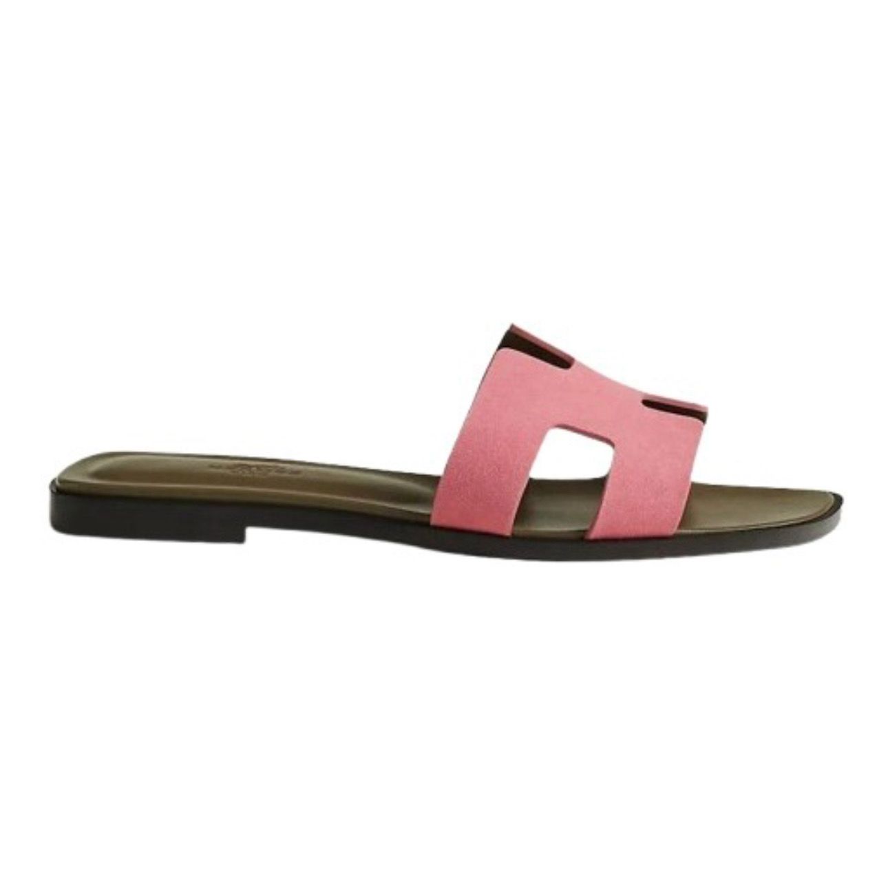 Hermes Oran Sandal Rose Du Desert Goatskin