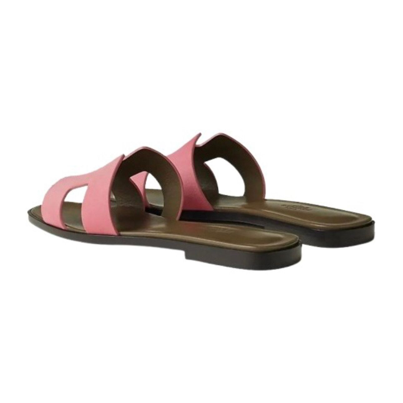 Hermes Oran Sandal Rose Du Desert Goatskin