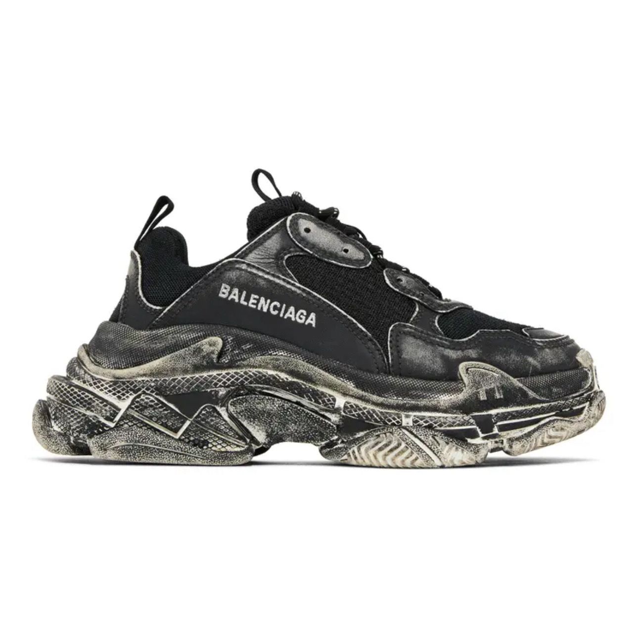 Balenciaga Triple S Faded Black