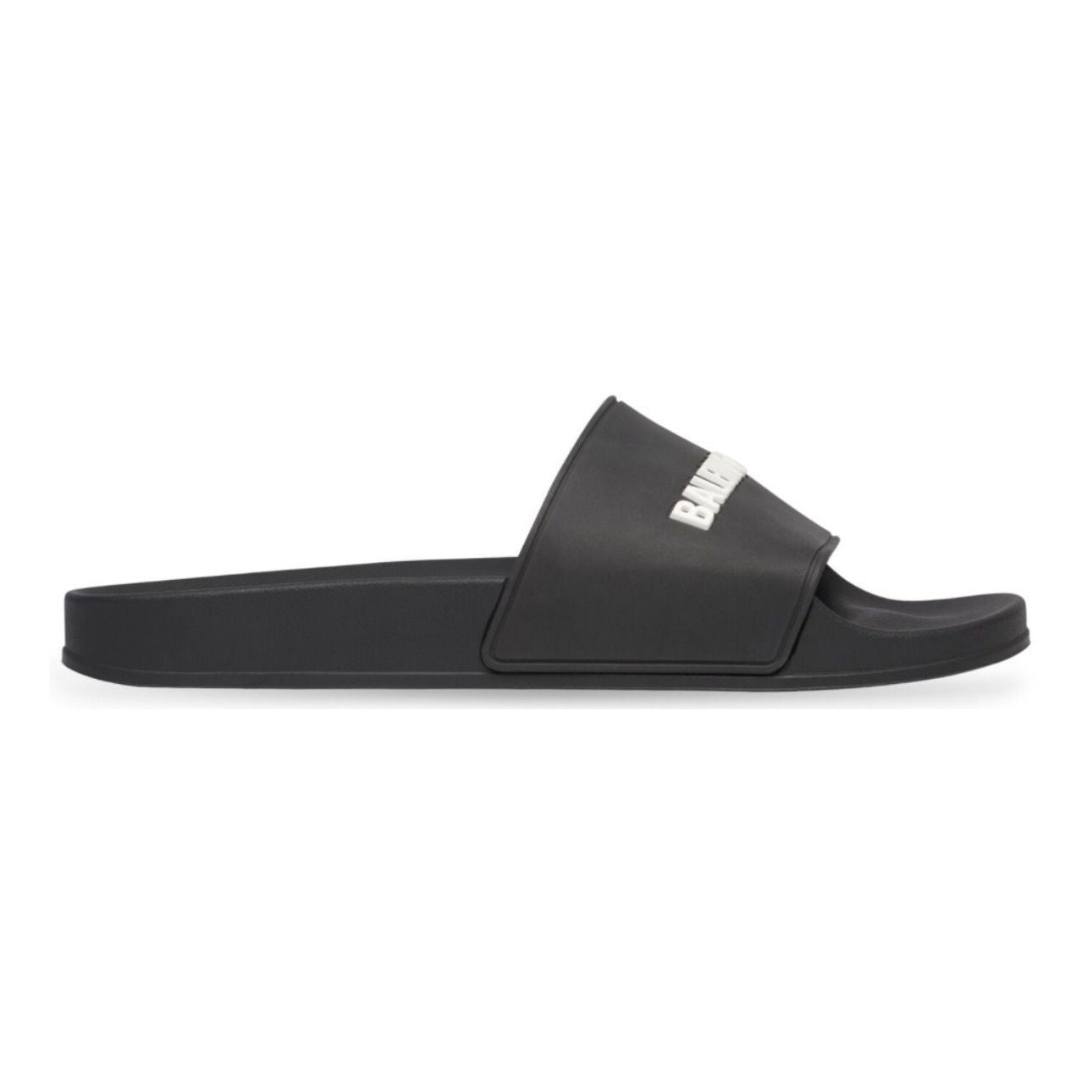 Balenciaga Pool Slide Black White
