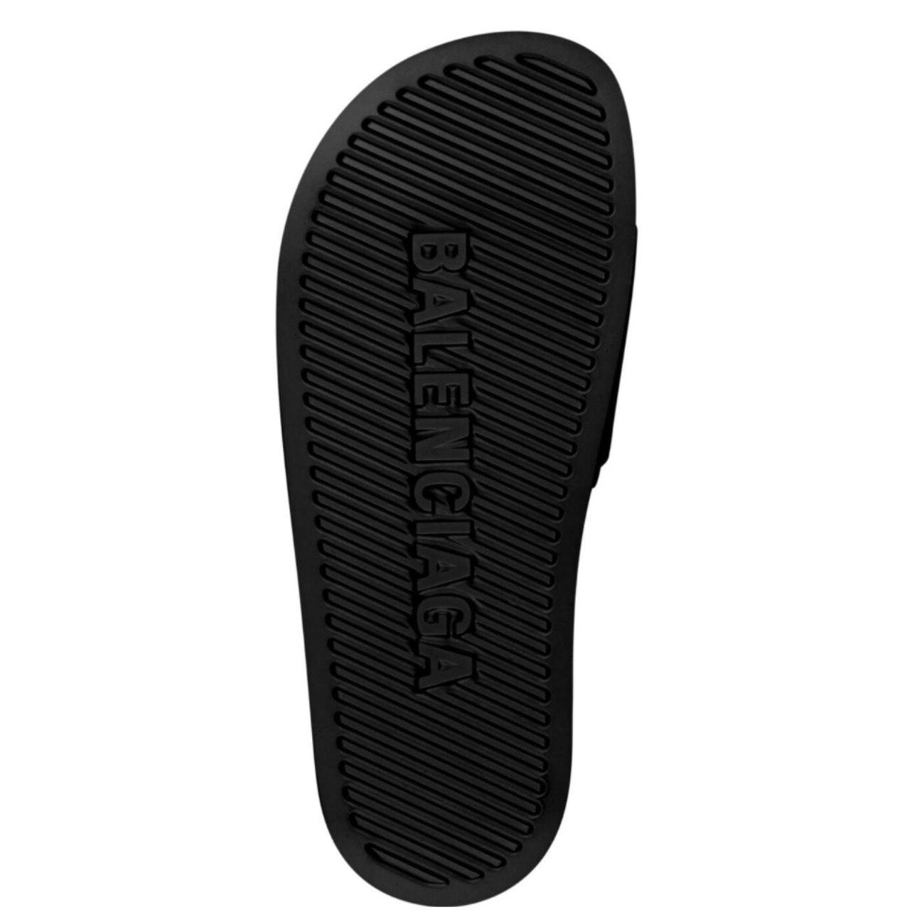 Balenciaga Pool Slide Black White