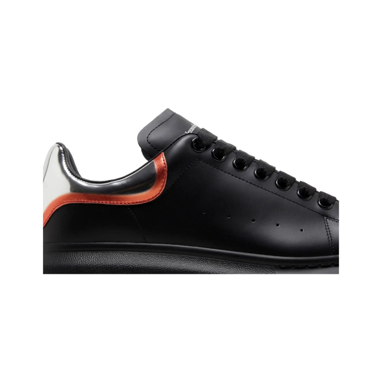 Alexander McQueen Oversized Sneaker 'Black Silver Welsh Red'