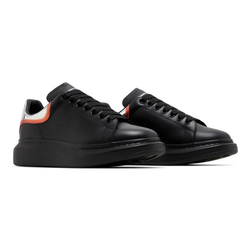 Alexander McQueen Oversized Sneaker 'Black Silver Welsh Red'