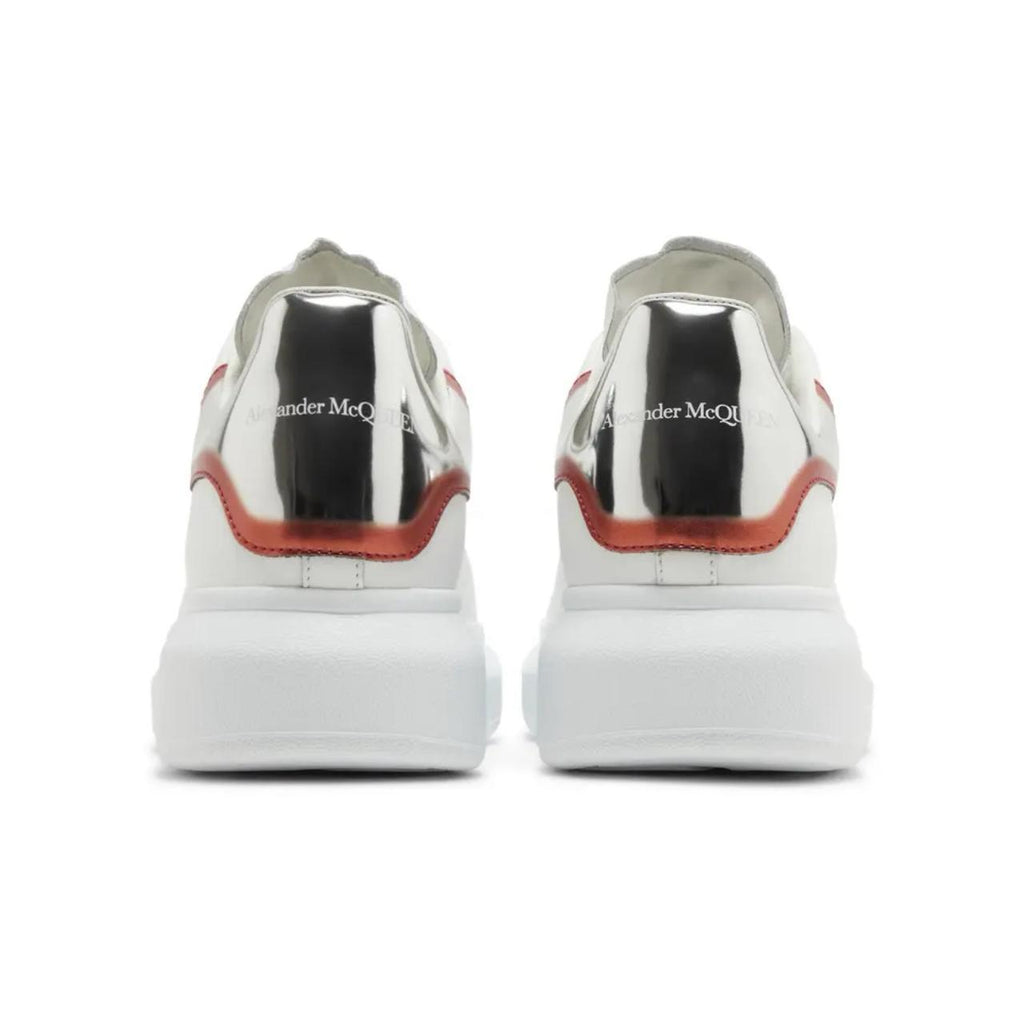 Alexander McQueen Oversized Sneaker 'White Silver Lust Red'