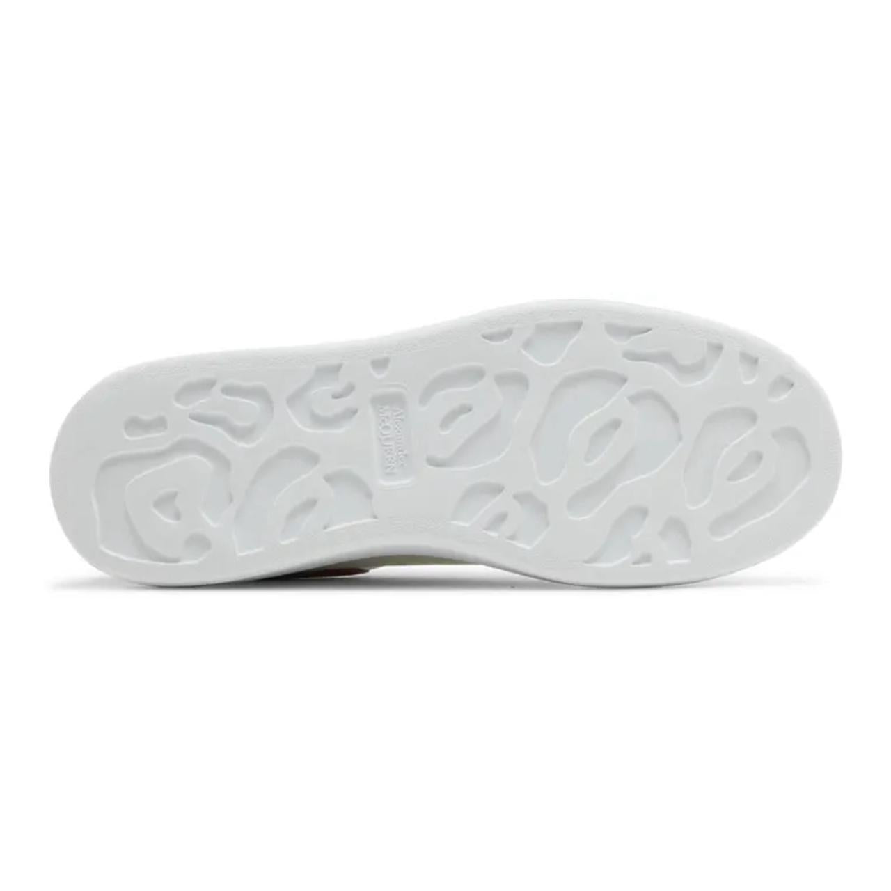 Alexander McQueen Oversized Sneaker 'White Silver Lust Red'